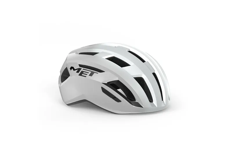 MET Vinci Mips Helmet White and Silver