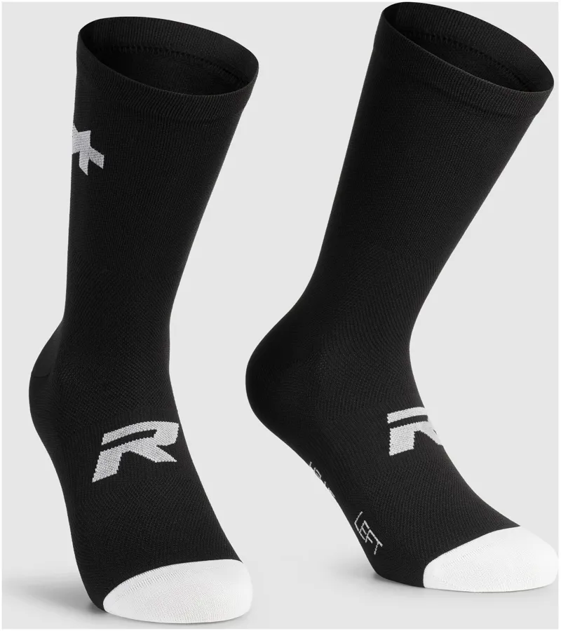 Assos R Socks S9 - TWIN PACK in Black