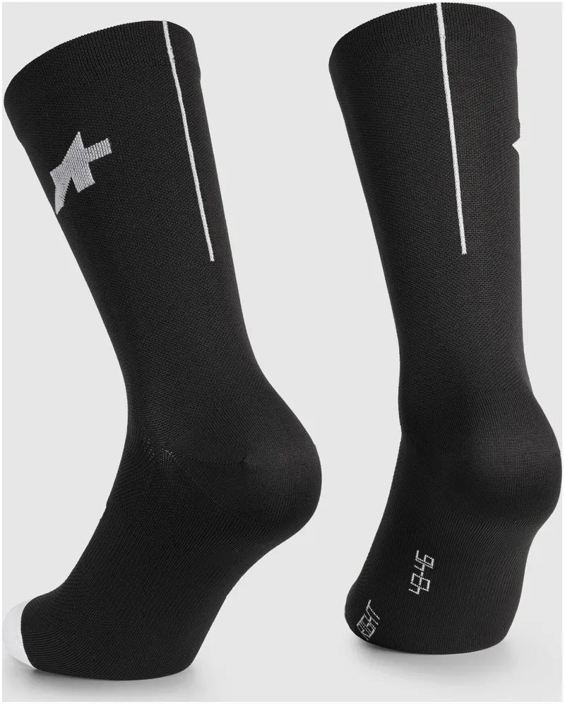 Assos R Socks S9 - TWIN PACK in Black-1