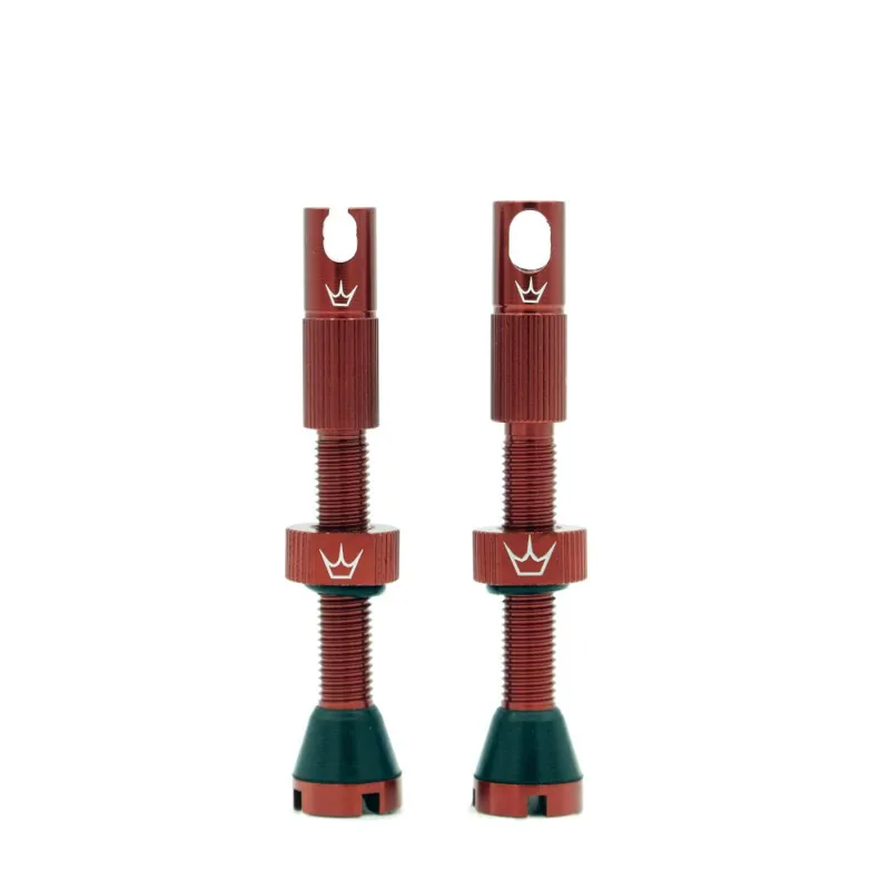 Peaty's X Chris King Tubeless MK2 Valves Red