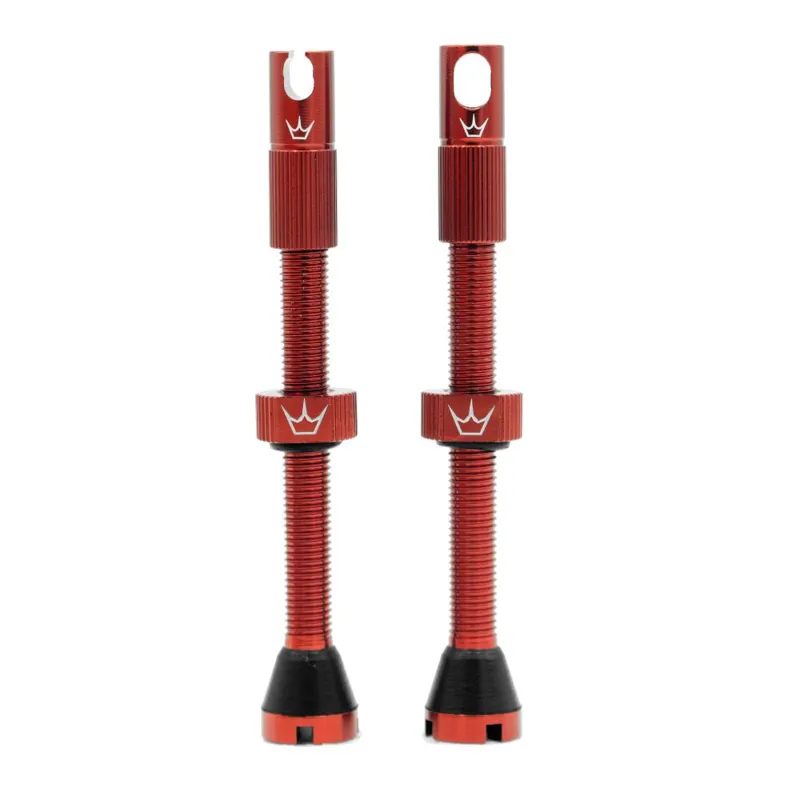 Peaty's X Chris King Tubeless MK2 Valves Red-1