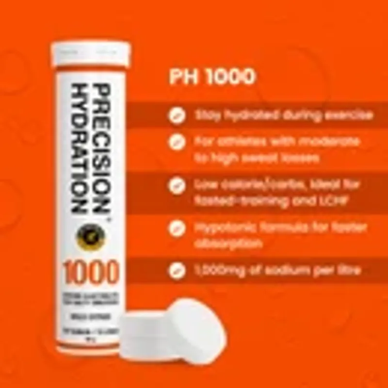 Precision Fuel Electrolyte Tablets PH 1000 Single Tube of 10 tablets-1