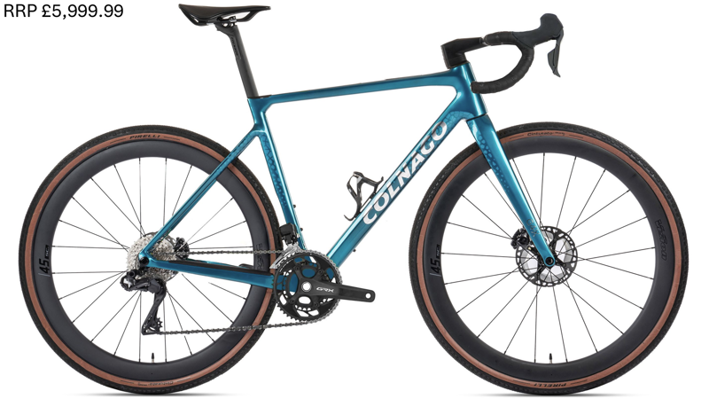 Colnago G4X 2x Carbon Gravel Complete Bike Shimano 825 2x12 ICBL Blue