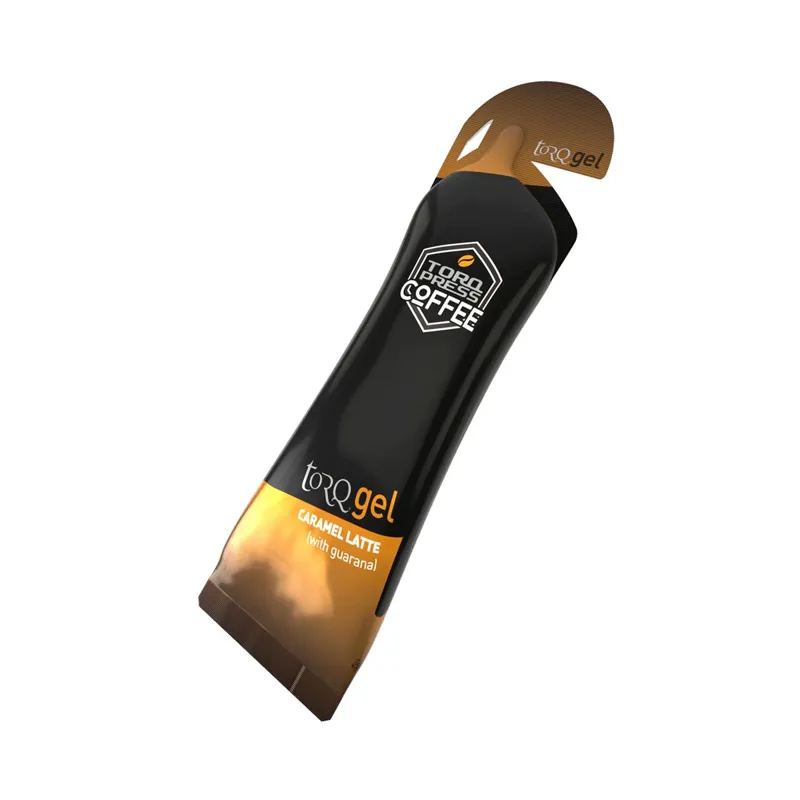 Torq Energy Gel With Guarana Caffeinated CARAMEL LATTE