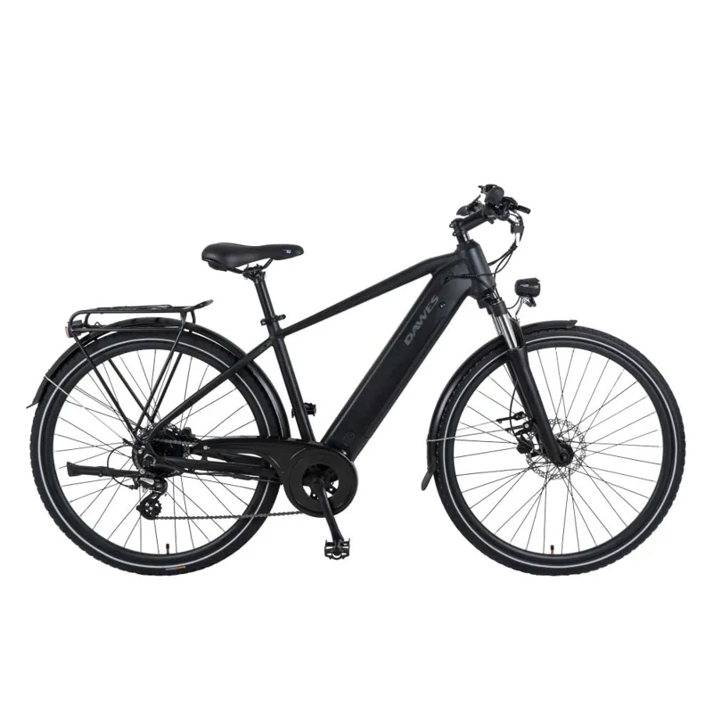 Dawes Spire 1.0 Crossbar Electric Bike in Black