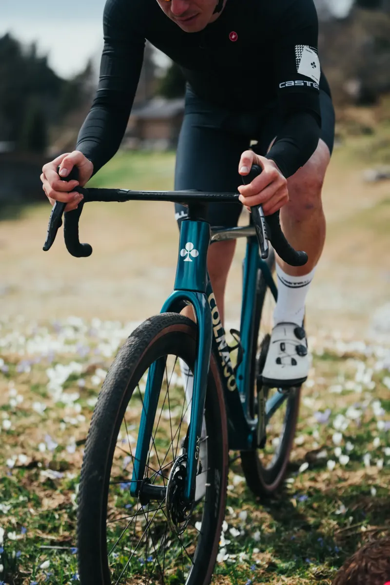 Colnago G4X 2x Carbon Gravel Complete Bike Shimano 825 2x12 ICBL Blue-3