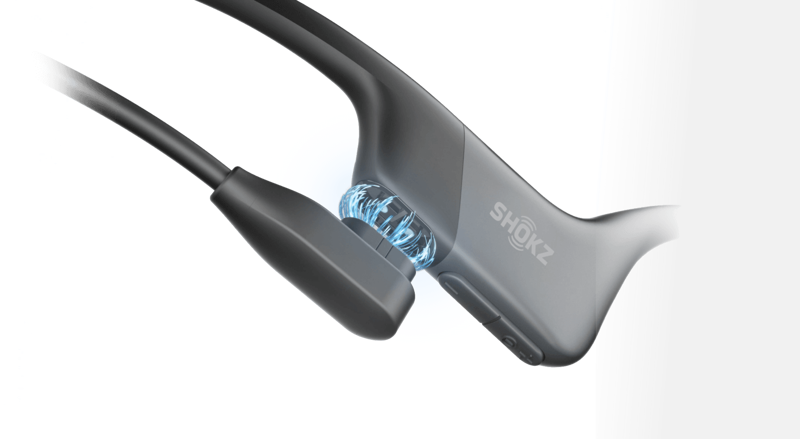 Shokz Open Run Bone Conduction Headphones Black-5