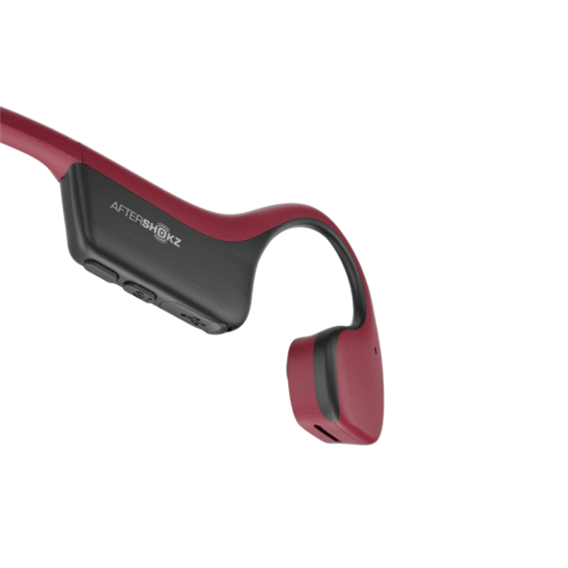 Aftershokz Air Bone Conduction headphones Canyon Red-1