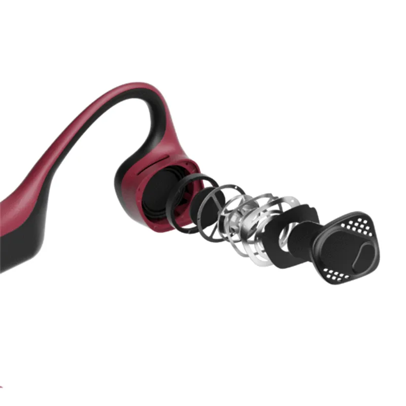 Aftershokz Air Bone Conduction headphones Canyon Red-2