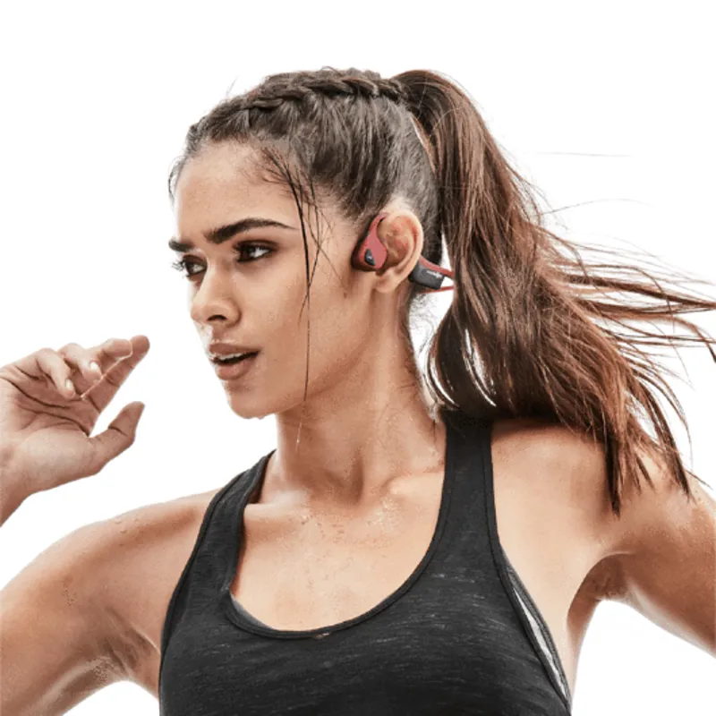 Aftershokz Air Bone Conduction headphones Canyon Red-3