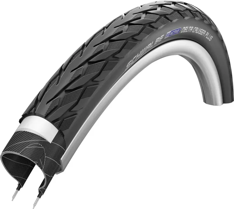 Schwalbe Delta Cruiser Plus Tyre - 700x32c Puncture Guard Wired