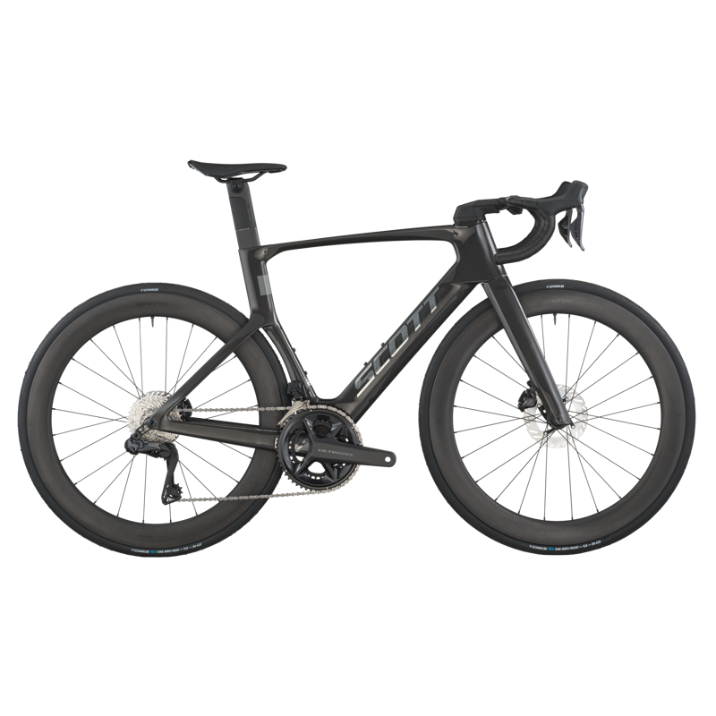 Scott Foil RC 10 Aero Road Bike in Carbon Black