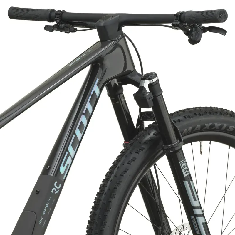 Scott Spark RC Team Issue XC Mountain Bike in Carbon Black-6