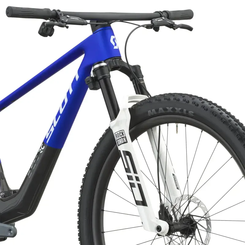 Scott Spark RC Team Issue XC Mountain Bike in Ultra Blue/Carbon Black-4