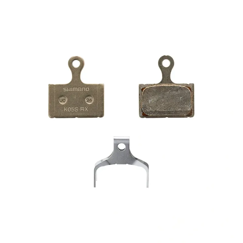 Shimano Spares K05S Resin Disc Brake Pad Steel Back in Black