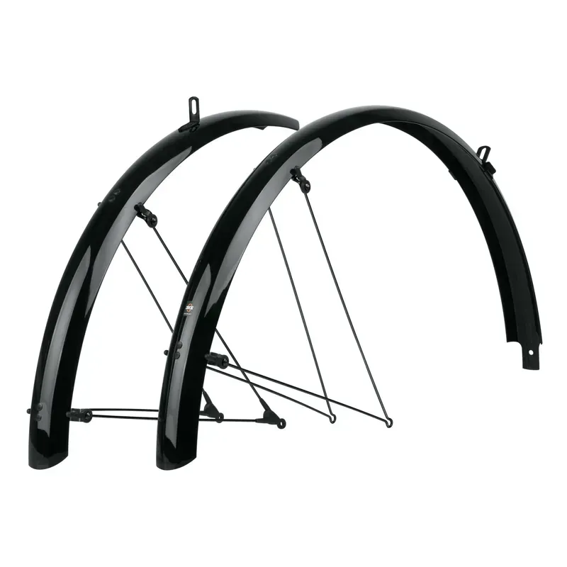 SKS Bluemels Front and Rear Mudguard Set in Black