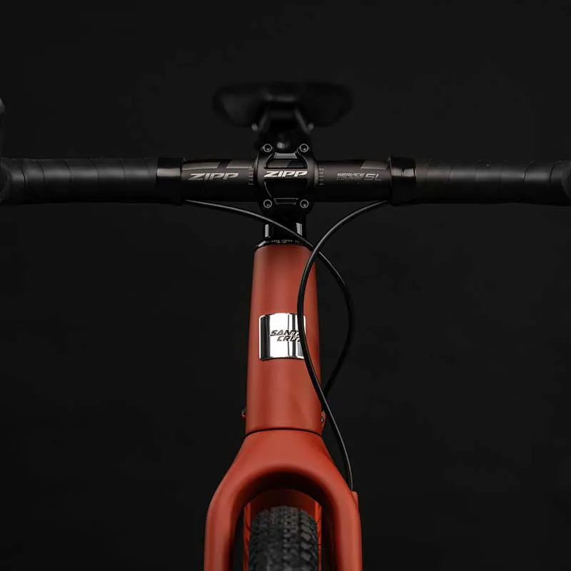 Santa Cruz Stigmata Carbon CC 2024 Gravel Bike - Rival AXS 1X in Brick Red-1