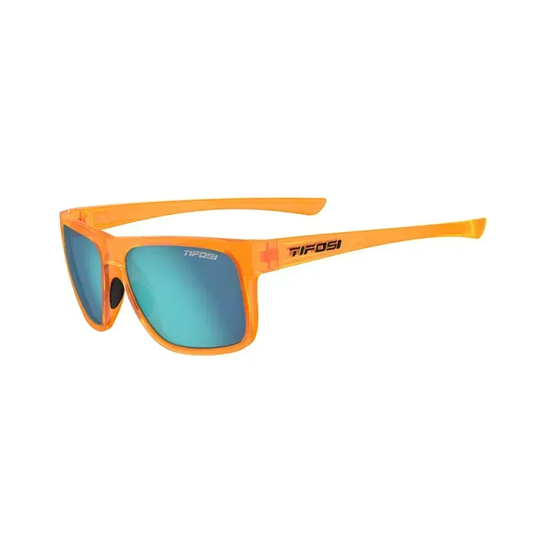Tifosi Swick Single Lens Sunglasses in Orange Quartz/Sky Blue