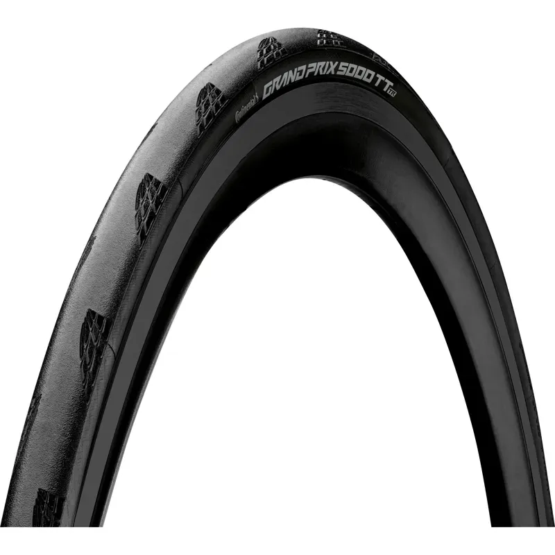 Continental Grand Prix 5000S Tubeless Ready TT Tyre in BLACK